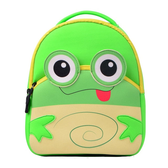 2020 New 3D Animal Children Backpacks Brand Design Girl Boys Backpack Toddler Kids Neoprene School Bags Kindergarten Cartoon Bag