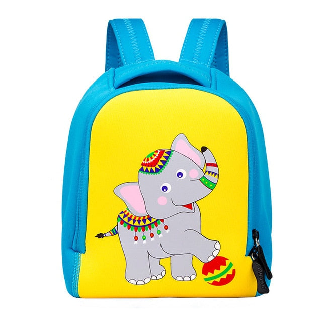 2020 New 3D Animal Children Backpacks Brand Design Girl Boys Backpack Toddler Kids Neoprene School Bags Kindergarten Cartoon Bag