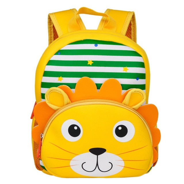 2020 New 3D Animal Children Backpacks Brand Design Girl Boys Backpack Toddler Kids Neoprene School Bags Kindergarten Cartoon Bag