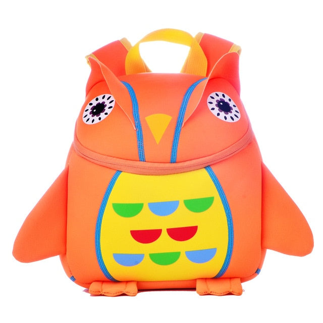 2020 New 3D Animal Children Backpacks Brand Design Girl Boys Backpack Toddler Kids Neoprene School Bags Kindergarten Cartoon Bag