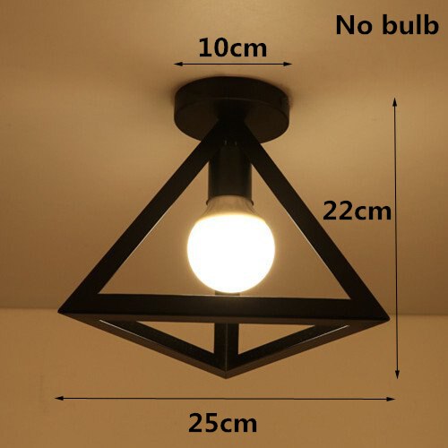 Modern Ceiling Lights Lustre Luminaria E27 Ceiling Lamp Loft Iron Cage Fixtures Abajur Home Lighting Plafonnier For Living Room