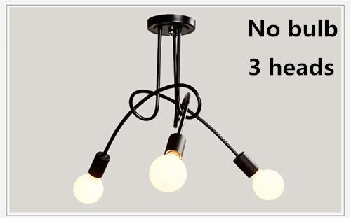 Modern Ceiling Lights Lustre Luminaria E27 Ceiling Lamp Loft Iron Cage Fixtures Abajur Home Lighting Plafonnier For Living Room