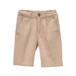 Boys Bermuda Pants 4-16Y Teenage Boy School Bottoms Adjustable Waist Cotton Children Pull-on Summer Kids Uniform Pants