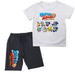 2020 Boys Girls T Shirt Summer Kids Baby Superzings T Shirt Super Zings Boy Outfit Sport Suit Children Clothing Set 2-14 Years