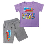 2020 Boys Girls T Shirt Summer Kids Baby Superzings T Shirt Super Zings Boy Outfit Sport Suit Children Clothing Set 2-14 Years