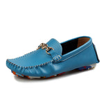 Men Golf Shoes Slip on Lightweight Anti-slip Women Walking Driving Sneakers Golf Sneakers Couples Blue Black Waterproof Shoes