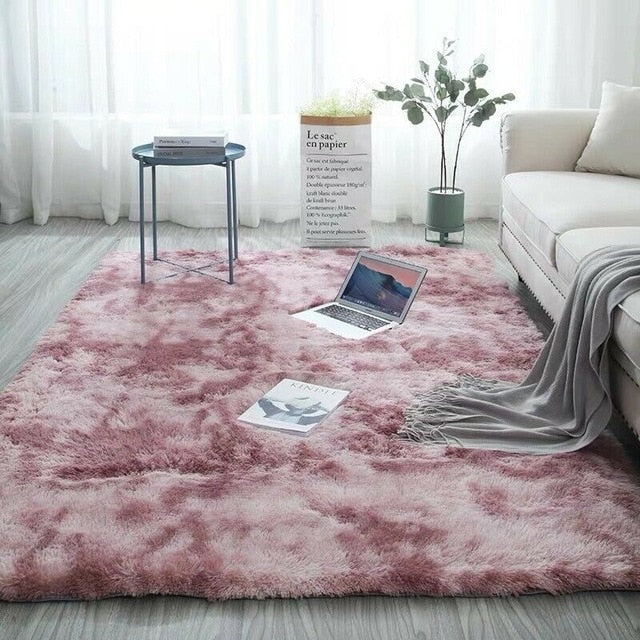 Fluffy Faux Fur Sheepskin Rug Non Slip Large Floor Carpet Rugs Mat Plush Soft