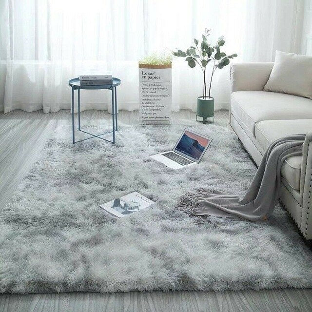 Fluffy Faux Fur Sheepskin Rug Non Slip Large Floor Carpet Rugs Mat Plush Soft