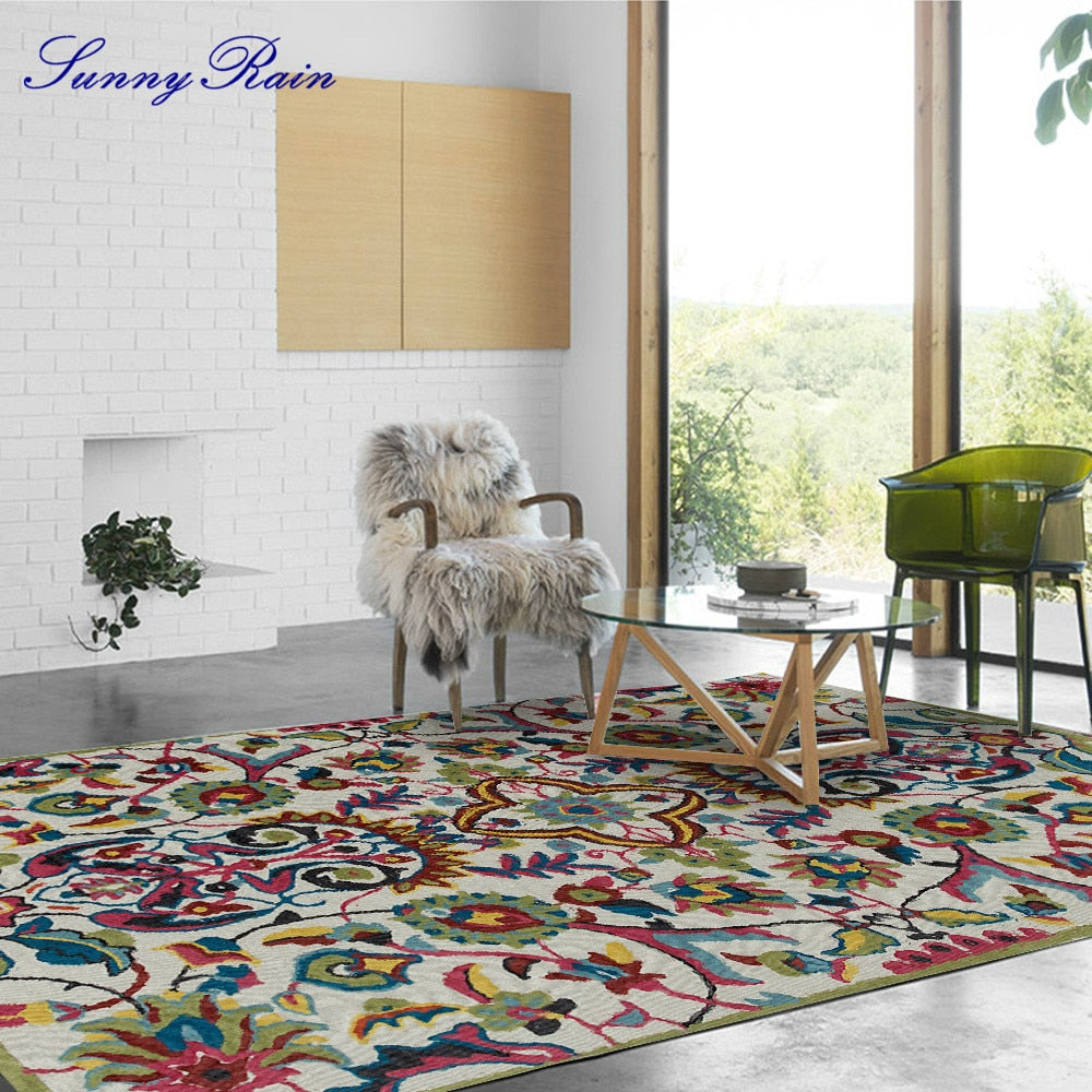 SunnyRain 1-piece Area Rug for Living Room Bedroom Rug and Carpet for Kitchen