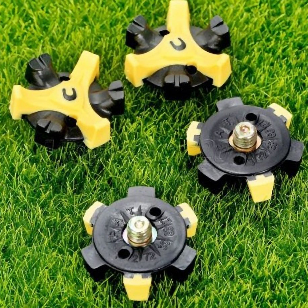 14PCS Golf Shoes Spikes Golf Cleats Fast Twist Shoe Spikes Screw Studs Accessories Golf Training Aids