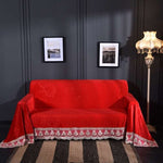 1/2/3/4-Seater European Luxury Sofa Towel Modern Brief Plush Fabric Sofa Cover All-inclusive Dust Couch Cover for Sofas