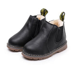 Children Snow Boots 2020 Autumn Winter Cotton Shoes Boys Girls Waterproof Non-slip Ankle Boots Kids Leather Boots Fashion