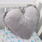 Plush Star heart Pillow Cushion Baby Pillow Cushions Birthday Gift Sweet Princess Pillow Teepee Tent Cushions