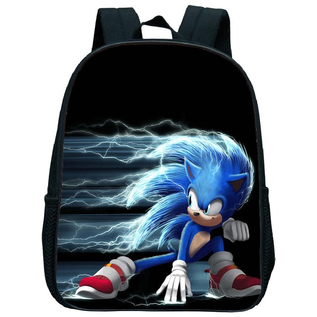 Cute Kids Sonic Kindergarten Backpack Printed Children School Bags Cool Pattern Child Bookbags Daily Rucksack Start School Gift