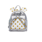 Kids Small Backpack Purse 2020 Summer PVC Transparent School Bags for Kindergarten Girl Clear School Backpack Bag Back Pack