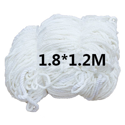 Football Net Soccer Goal Net Soccer Ball Cotton Football Training Post Nets Full Size Soccer Accessories (Nets only)