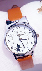 Girl Elementary School Student Fashion Watch Set Little Girl Cute Girl Watch Kids Watch Analog Children Quartz Electronic Watch