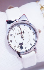 Girl Elementary School Student Fashion Watch Set Little Girl Cute Girl Watch Kids Watch Analog Children Quartz Electronic Watch