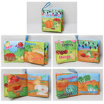 1PC Cloth books Language Baby Books Learning&Education Cartoon Book 0~12 Months Kids Early Learning for baby