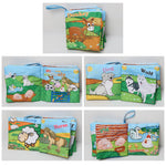 1PC Cloth books Language Baby Books Learning&Education Cartoon Book 0~12 Months Kids Early Learning for baby