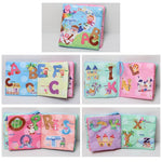 1PC Cloth books Language Baby Books Learning&Education Cartoon Book 0~12 Months Kids Early Learning for baby