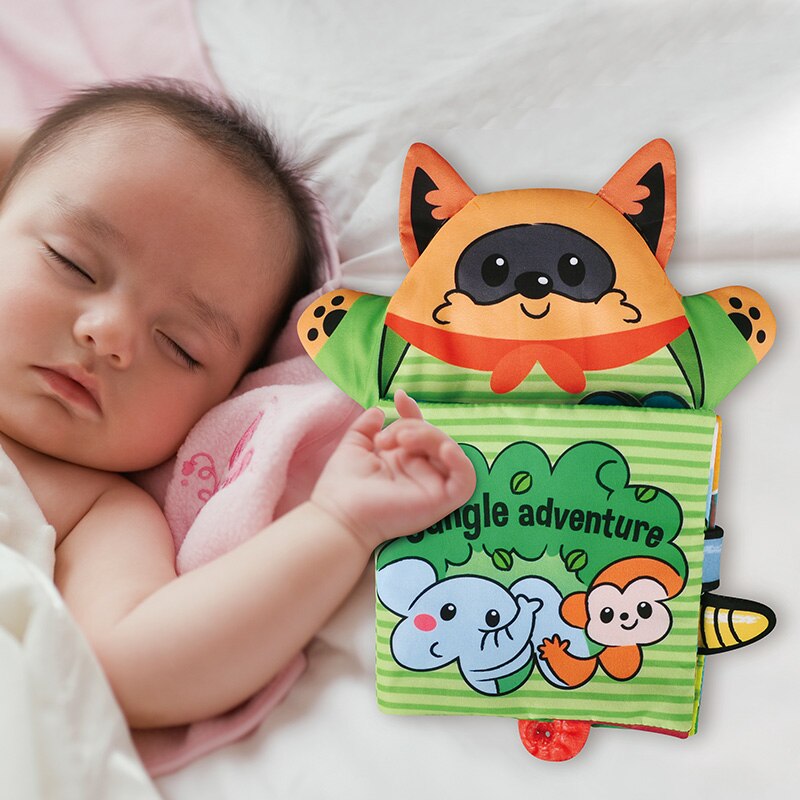 3D Soft Cloth Book for Baby 0-12 months Montessori Books for Toddlers Baby Memory Book for Kids Early Learning Educational Toys