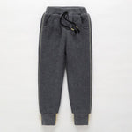 Children Winter Pants Plus Velvet Kids Sports Causal Thicken Warm Fleece Trousers Pants For Teens Boys Girls 3-14 Years Wear