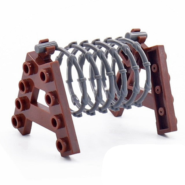 Creator Military Particles Accessory Motorcycle Tricycle Cartoon Car Brick Set Building Block Kid Toy Military Creators City Kit
