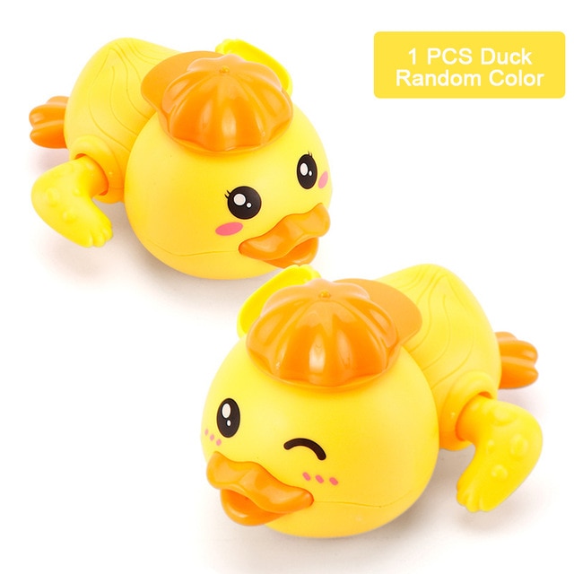 Single Sale Cute Cartoon Animal Tortoise Classic Baby Water Toy Infant Swim Turtle Wound-up Chain Clockwork Kids Beach Bath Toys