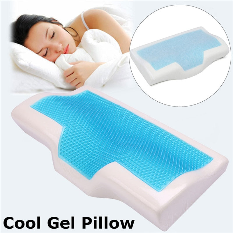 Silicone Gel Cushion Memory Foam Pillow Coccyx Protect Slow Rebound Summer Cool Chair Cushion Seat Mat Home Beddings