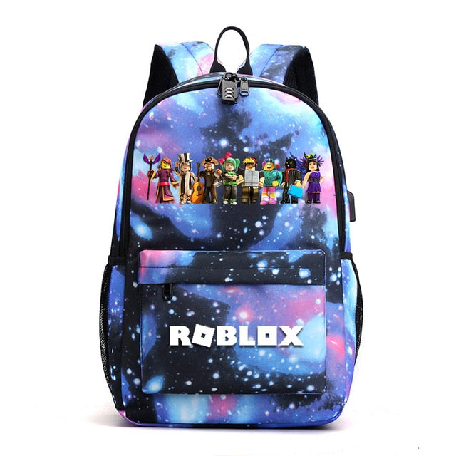 Thunder Backpack USB Anti-theft Women Bagpack Canvas Student Backpack For Boy Girl Children bag Teenagers Schoolbags