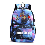 Thunder Backpack USB Anti-theft Women Bagpack Canvas Student Backpack For Boy Girl Children bag Teenagers Schoolbags