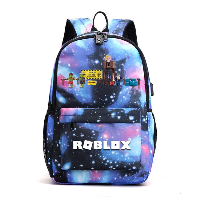 Thunder Backpack USB Anti-theft Women Bagpack Canvas Student Backpack For Boy Girl Children bag Teenagers Schoolbags