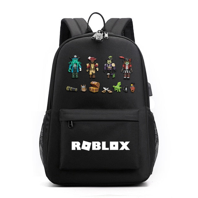 Thunder Backpack USB Anti-theft Women Bagpack Canvas Student Backpack For Boy Girl Children bag Teenagers Schoolbags