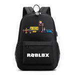 Thunder Backpack USB Anti-theft Women Bagpack Canvas Student Backpack For Boy Girl Children bag Teenagers Schoolbags