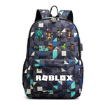 Thunder Backpack USB Anti-theft Women Bagpack Canvas Student Backpack For Boy Girl Children bag Teenagers Schoolbags