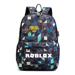Thunder Backpack USB Anti-theft Women Bagpack Canvas Student Backpack For Boy Girl Children bag Teenagers Schoolbags