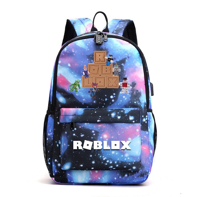 Thunder Backpack USB Anti-theft Women Bagpack Canvas Student Backpack For Boy Girl Children bag Teenagers Schoolbags