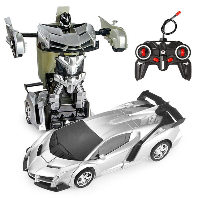 26 Styles RC Car Transformation Robots Sports Vehicle Model Robots Toys Remote Cool RC Deformation Cars Kids Toys Gifts For Boys