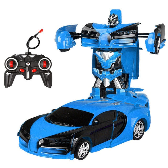 26 Styles RC Car Transformation Robots Sports Vehicle Model Robots Toys Remote Cool RC Deformation Cars Kids Toys Gifts For Boys