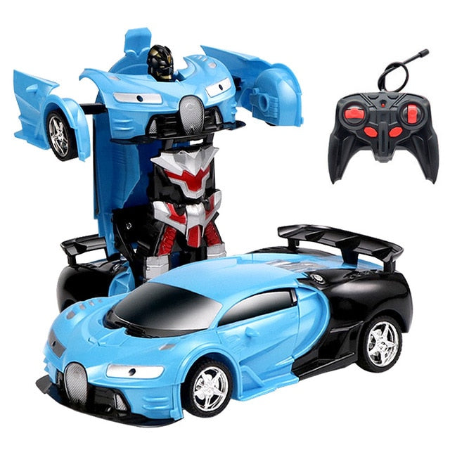 26 Styles RC Car Transformation Robots Sports Vehicle Model Robots Toys Remote Cool RC Deformation Cars Kids Toys Gifts For Boys