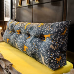 Bedside cushion Large backrest Removable and washable Long pillow Soft pack Bedroom Tatami backrest Bed Backrest
