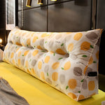Bedside cushion Large backrest Removable and washable Long pillow Soft pack Bedroom Tatami backrest Bed Backrest