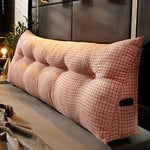 Bedside cushion Large backrest Removable and washable Long pillow Soft pack Bedroom Tatami backrest Bed Backrest