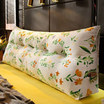Bedside cushion Large backrest Removable and washable Long pillow Soft pack Bedroom Tatami backrest Bed Backrest