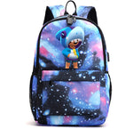 Leon Game Kids Bag Backpack Usb Charging Schoolbag Student School Bag 3D Print Computer Bag 44*30*15 Cm