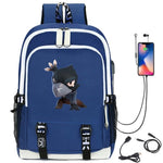Leon Game Kids Bag Backpack Usb Charging Schoolbag Student School Bag 3D Print Computer Bag 44*30*15 Cm