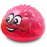 Creative Water Spray Bath Toy Whale Shape Led Light Water Spray Ball Baby Bath Water Toys Automatic Induction Toys For Kids Gift