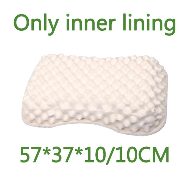 SB Thailand Pure Natural Latex Pillow Soft Adult Contoured Neck Protective Cervical Spine Correct Anti-Mite Stiff Pillow