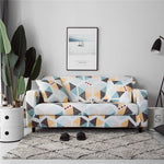 Modern Elastic Sofa Slipcovers Spandex Sofa Cover for Living Room All-inclusive Sectional Couch Cover Chair Furniture Protector